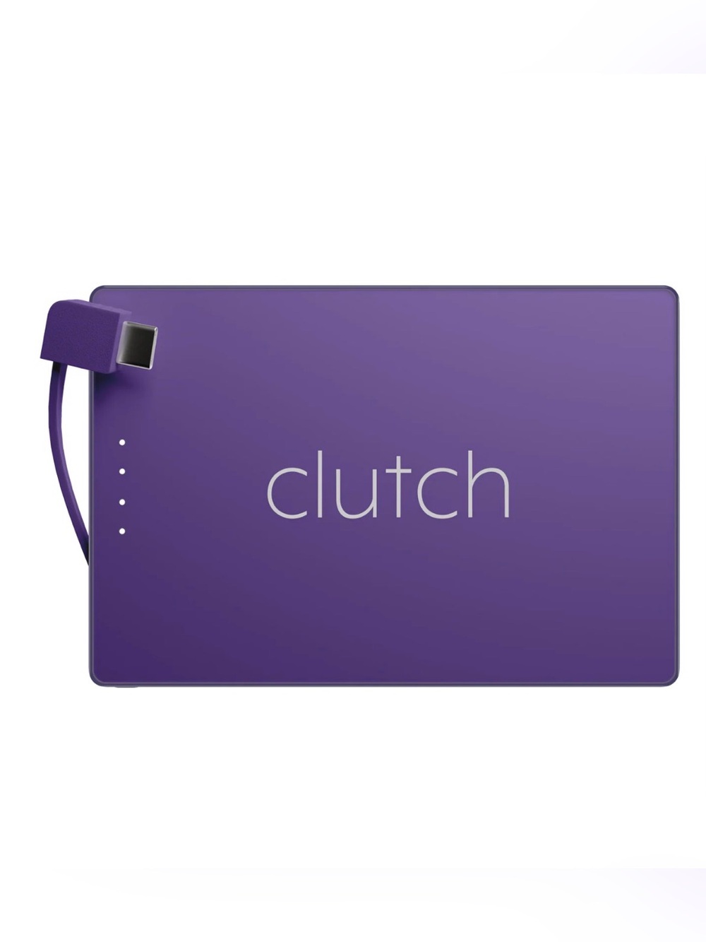 Clutch Pro USB-C Magnetic Portable Charger iPhone Purple
